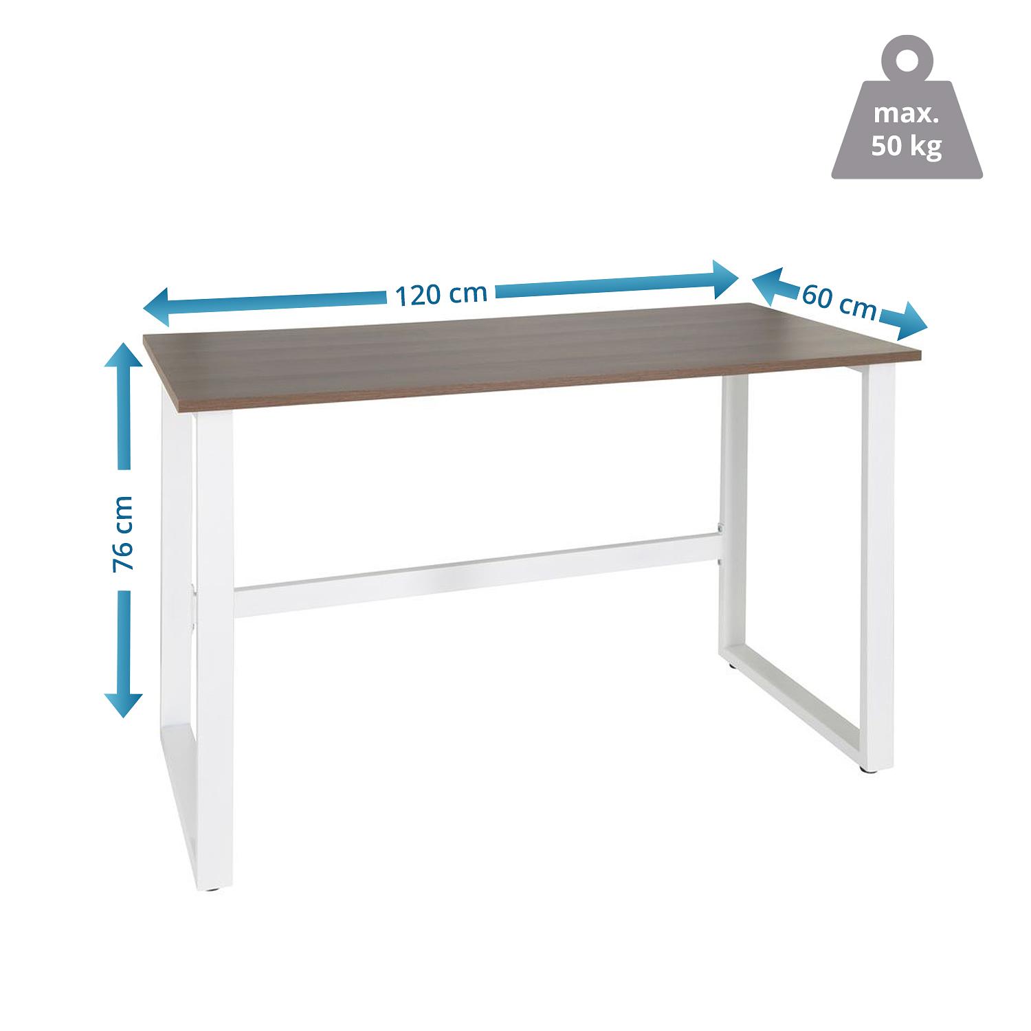 Workspace Light I Desk Wood Steel Walnut White 4