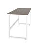 Workspace Light I Scrivania Legno Acciaio Noce Bianco 9
