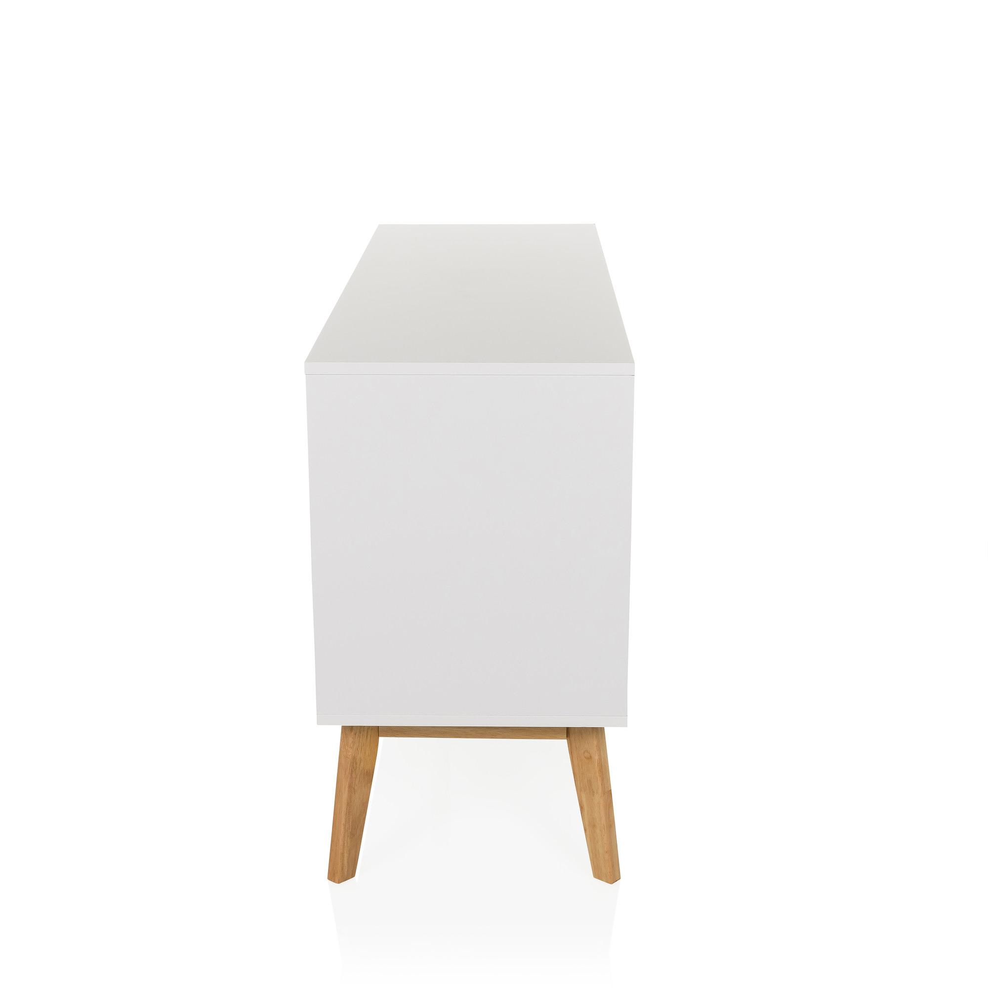 Tarolo Sideboard with 2 drawers and 1 door Oak White 8