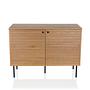 Linno S Sideboard mit 2 Türen Eiche Braun 0