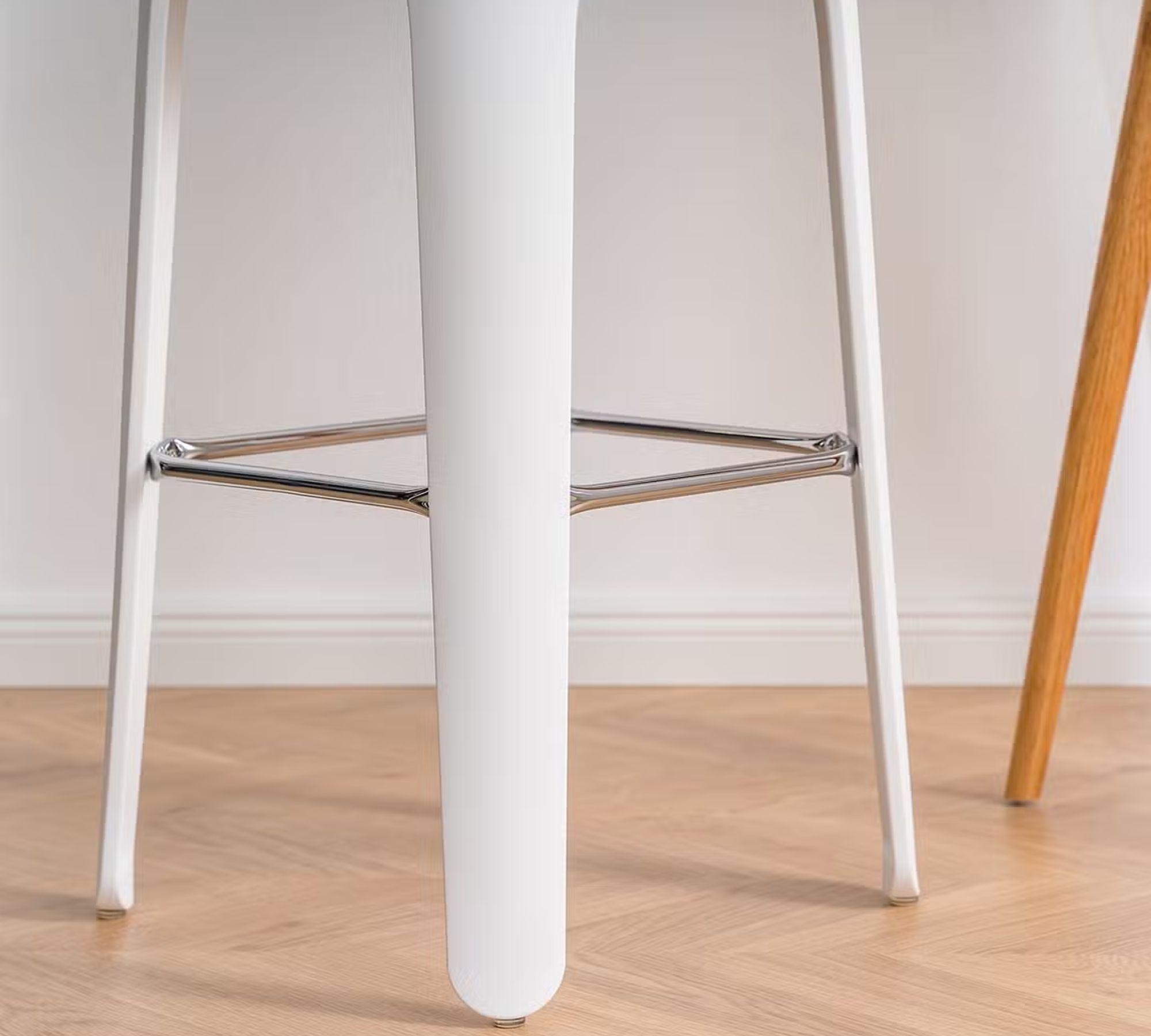 Bar stool ash white 3