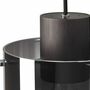 Pendant lamp Beth mirror glass / aluminum 3-lamp 2