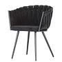 Armchair Velvet Black 0