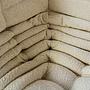 Togo Sofa 2-seater with Armrest Bouclé White 3