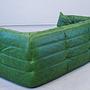 Togo Sofa 2-seater with armrest Pull-Up-Leather Green 2