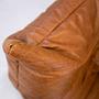 Togo Sofa 2-seater with Armrest Pull-Up Leather Pine Brown 7