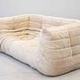 Togo Sofa 2-seater with armrest Cord Beige 1