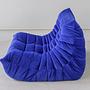 Togo Sofa 2-seater velvet cobalt blue 1