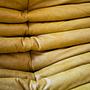 Togo Ottoman Pull-Up Leather Yellow 4