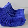 Togo Sofa 3-seater Velvet Cobalt Blue 3