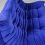 Togo Sofa 3-seater Velvet Cobalt Blue 7
