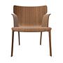 Adela Rex Armchair Walnut Brown 2