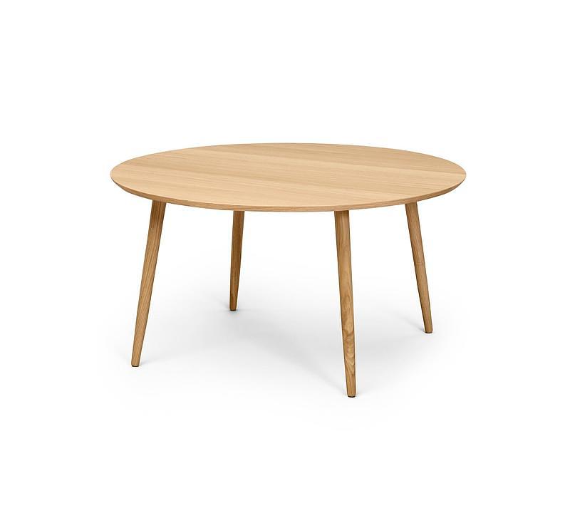 Hubert Couchtisch Holz Oak Ø 90cm  0