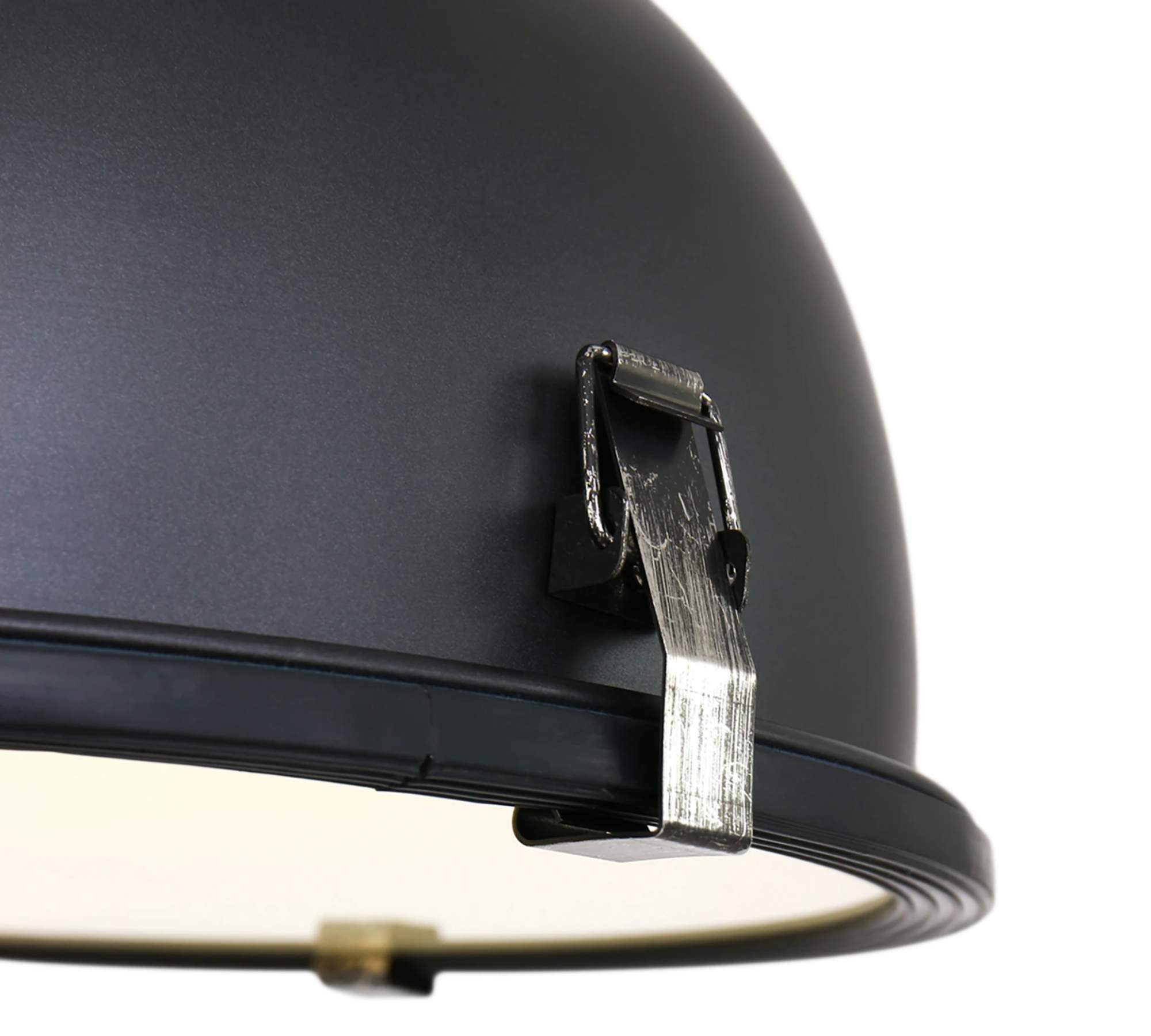 1-Flammige Pendelleuchte Stahl Schwarz 4