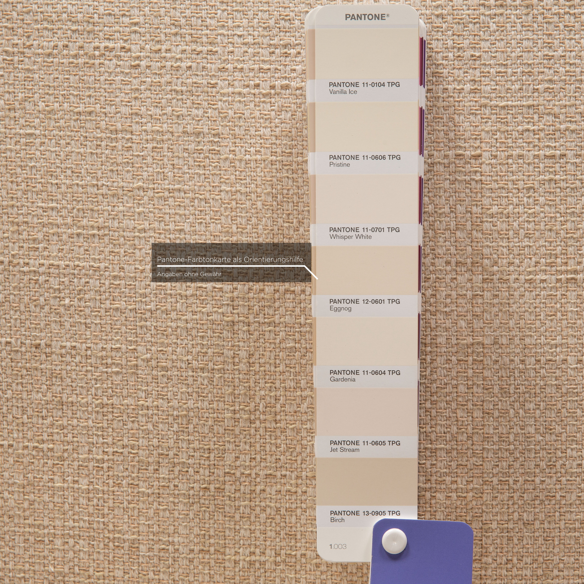 Sofa 2-Sitzer Stoff Creme 4