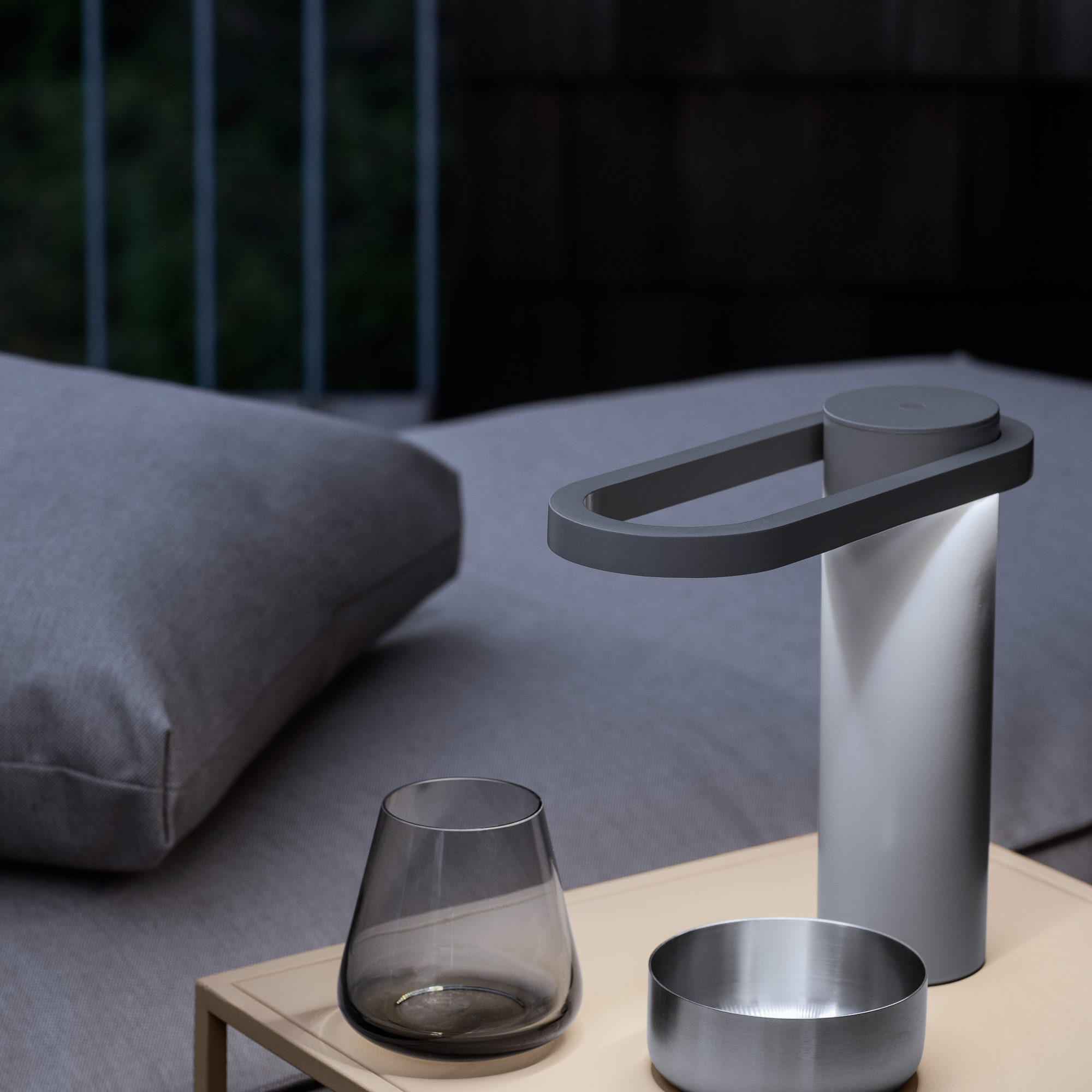 Hoop Akku-Leuchte LED Warm Gray 66240 0
