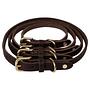 Robin Hundehalsband Leder Schokoladenbraun 0