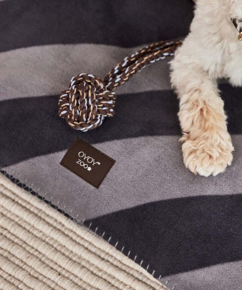 Kaya Dog Blanket Small Polyester Grey 3