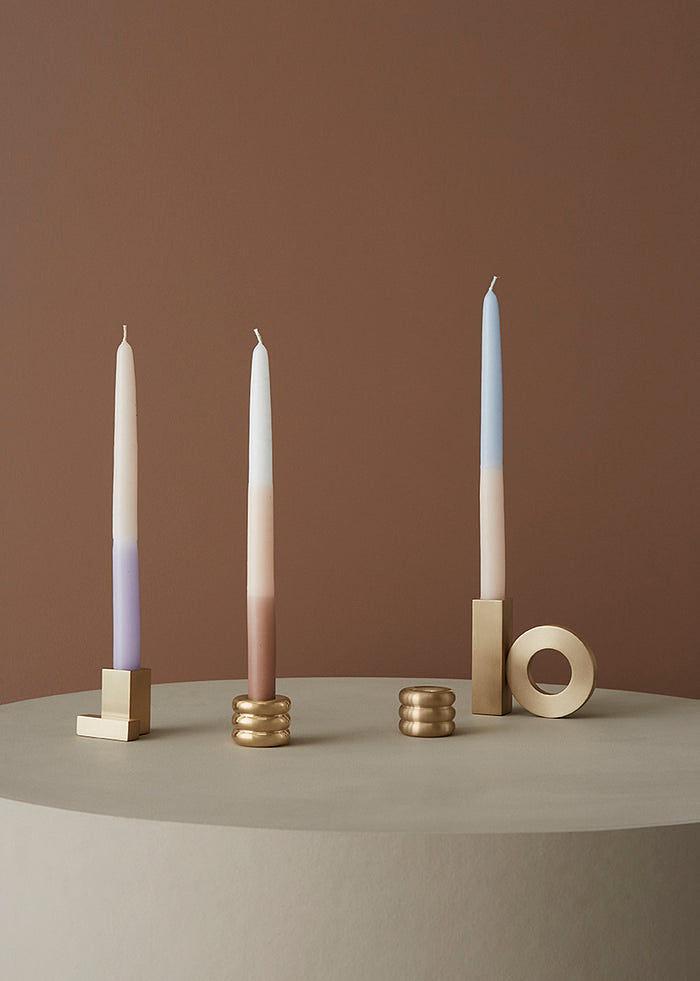 Savi Candle holder Brass Gold 1