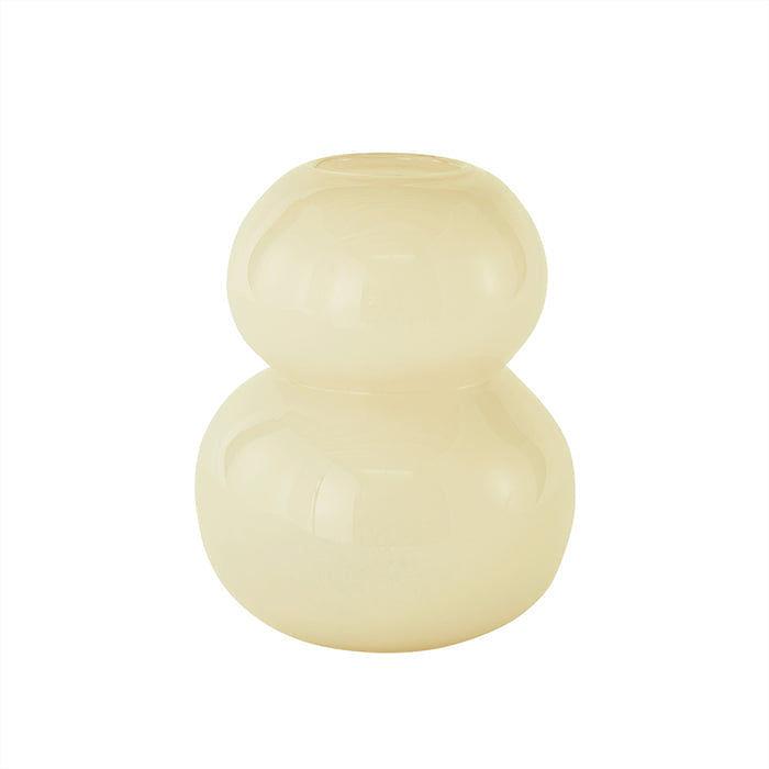 Lasi Vase Glas Gelb 0