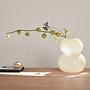 Vase Glass Yellow 2
