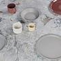 2x Yuka Plate Stone Grey 3