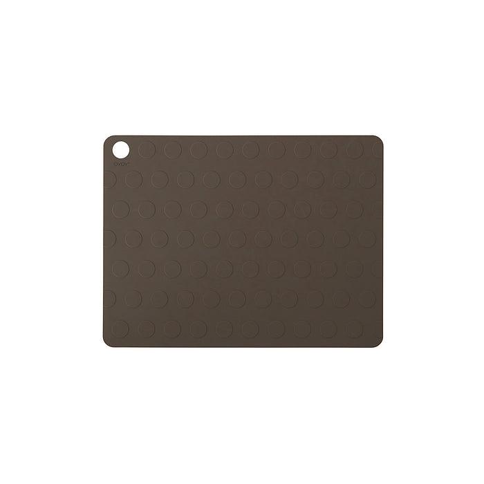 2x Dotto Placemat Brown 0