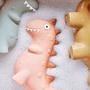 Bara Dino Teether Rubber Brown 1