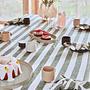 Tablecloth Cotton Olive Green 260x140cm 2