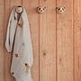 Panda hook wood natural mini 1