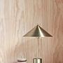 Kasa Table Lamp Steel Gold 2