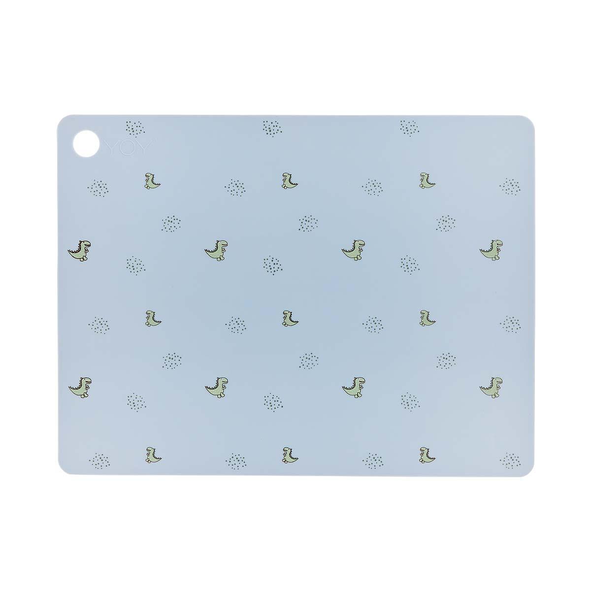 Theo Dino Placemat Blue 0