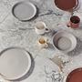2x Yuka Plate Stone Grey 3