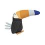 Toucan Toy Cotton Multicolor 0