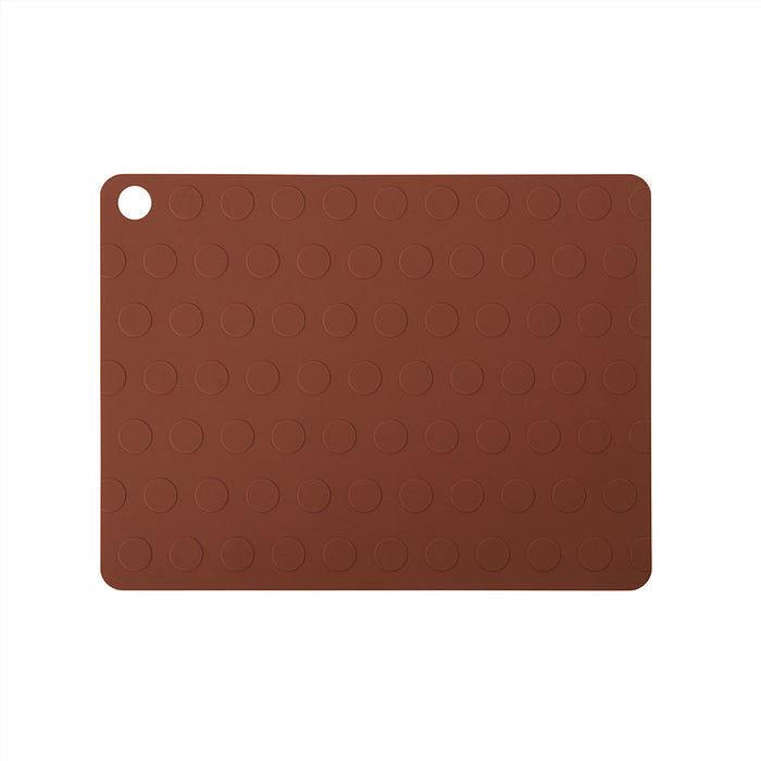 2x Dotto Table mat Brown 0