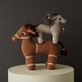 Taffy Goat Plush Toy Cotton Brown 2