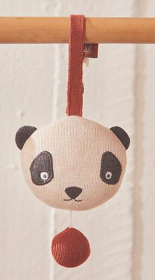 Panda pendant cotton white 3