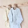 Dino Bib Polyester Cream 1