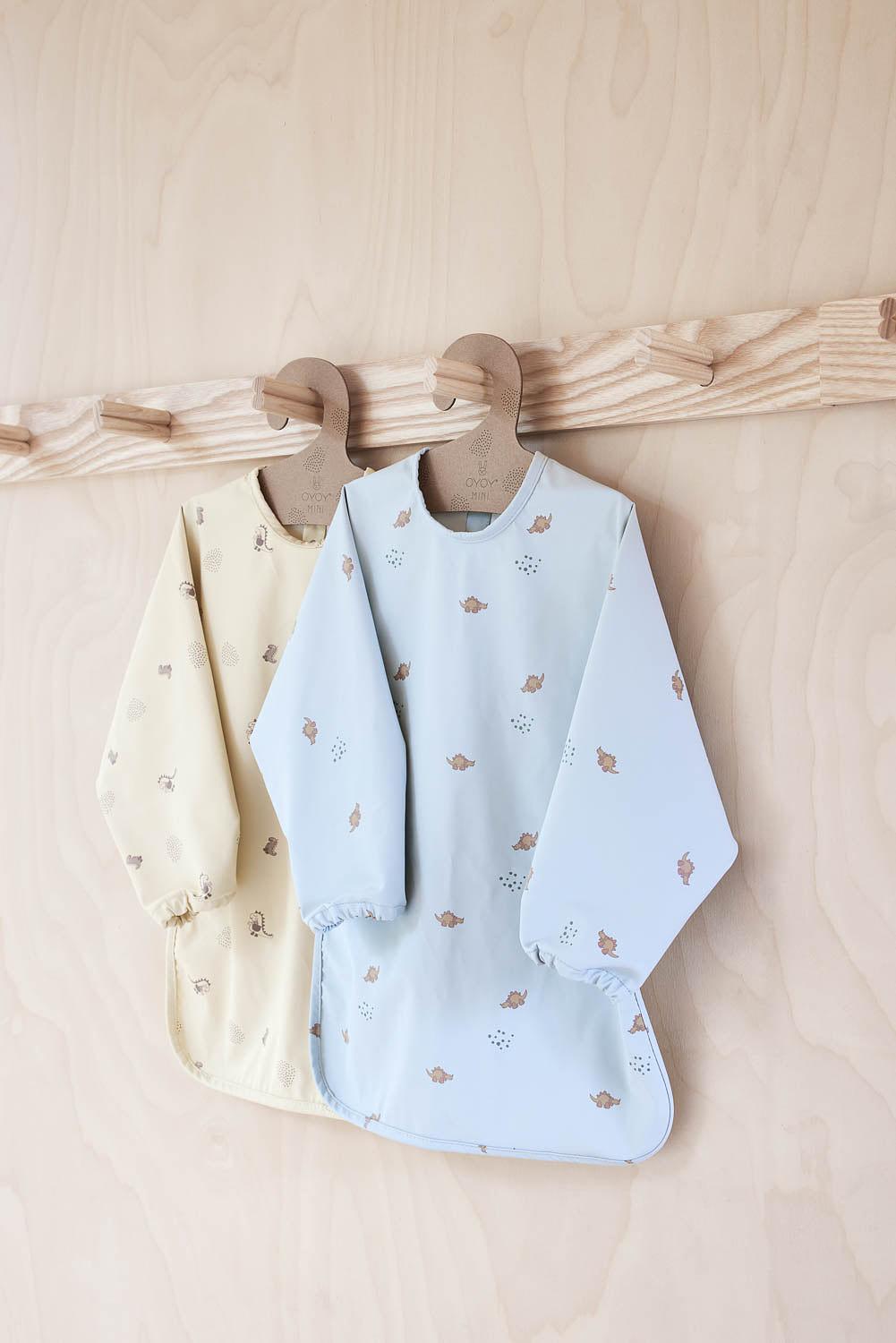 Dino Bib Polyester Cream 1