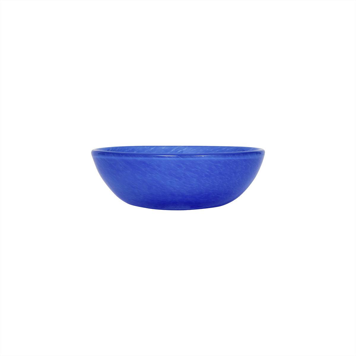 Kojo Bowl Glass Blue Large 0