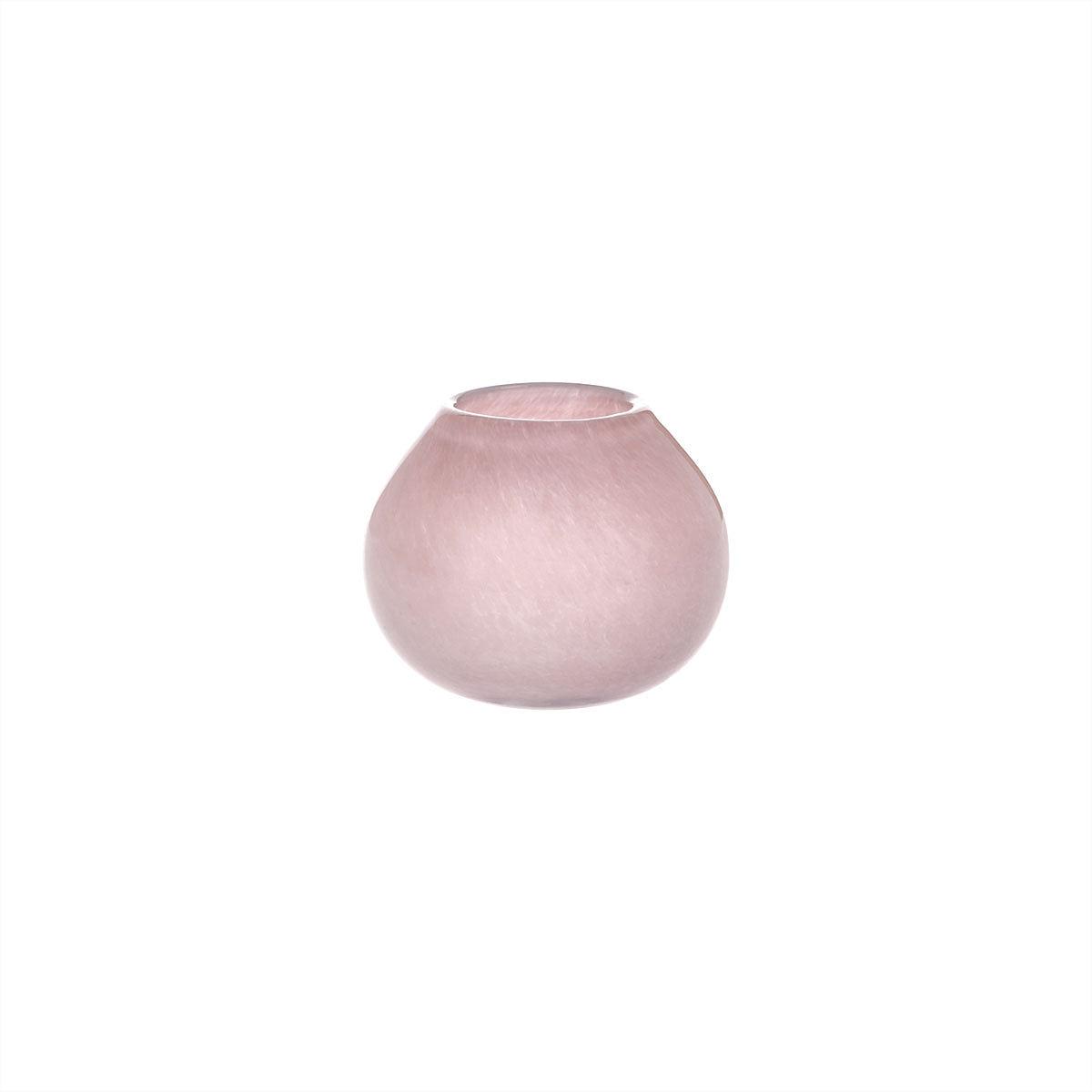 Kojo Vase Glass Pink 0
