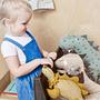 Billy Dinosaur Plush Toy Cotton Brown 1