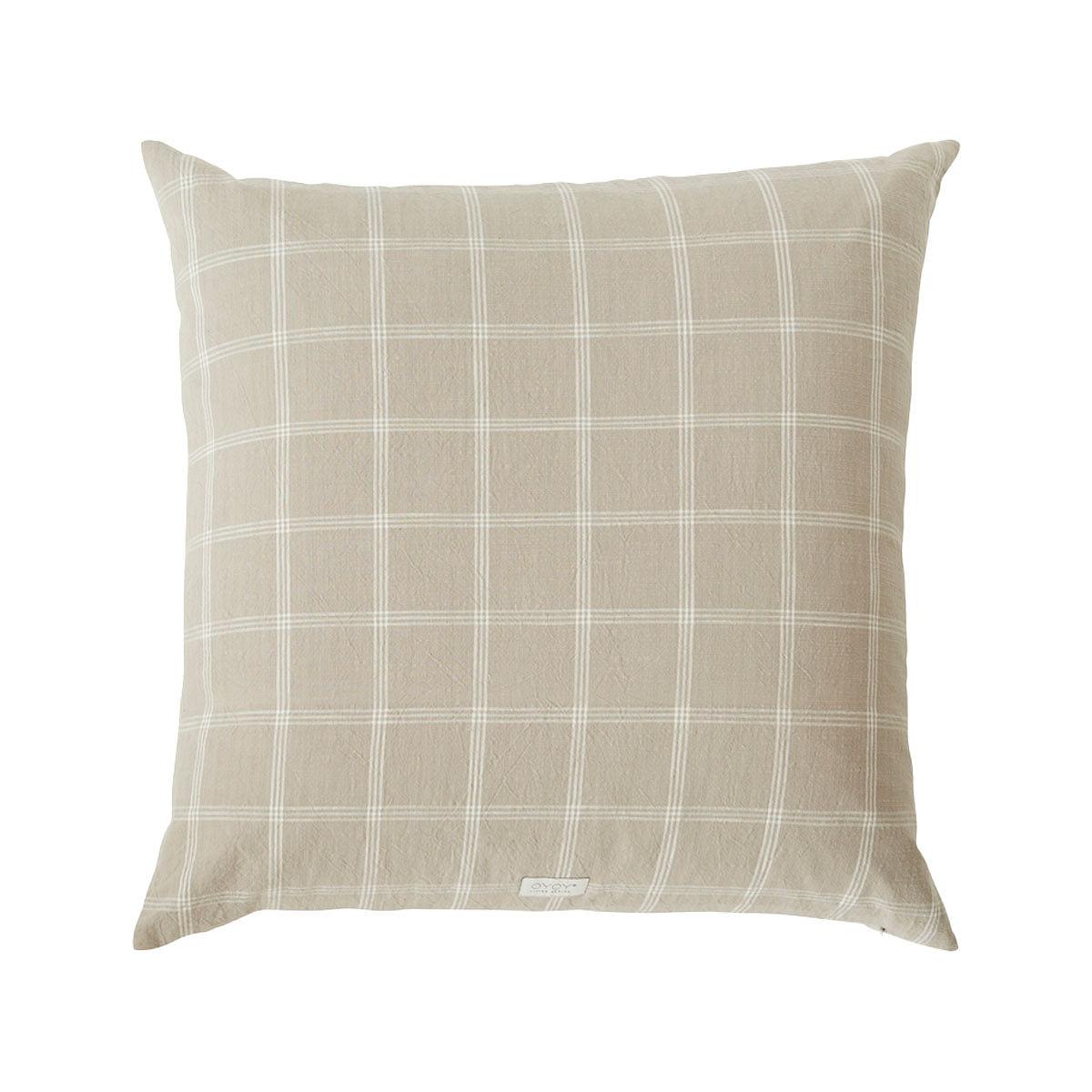 Kyoto Kissenbezug Baumwolle Creme 0