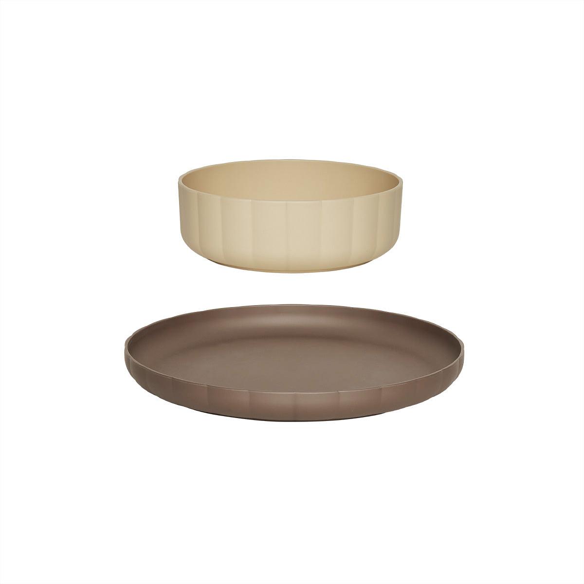 Pullo Plate & Bowl Plastic Multicolored 0