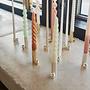 Palloa Candle Holder Low Stainless Steel Brass 2