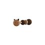 Larva Sonaglio Legno Marrone 0