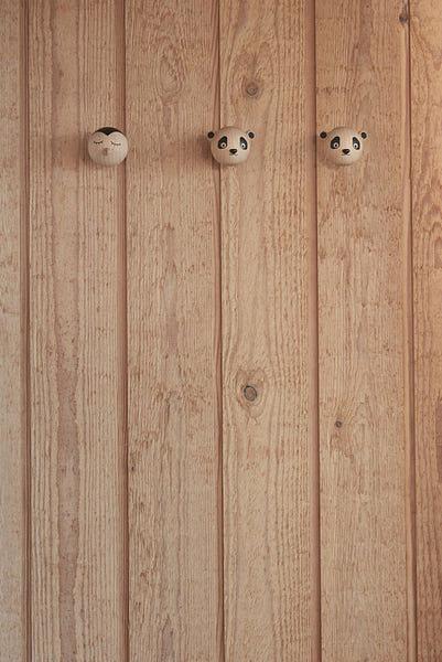 Mini Koala Hook Wood Natural 2