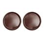 2x Yuka Dinner plate Terracotta Red 0