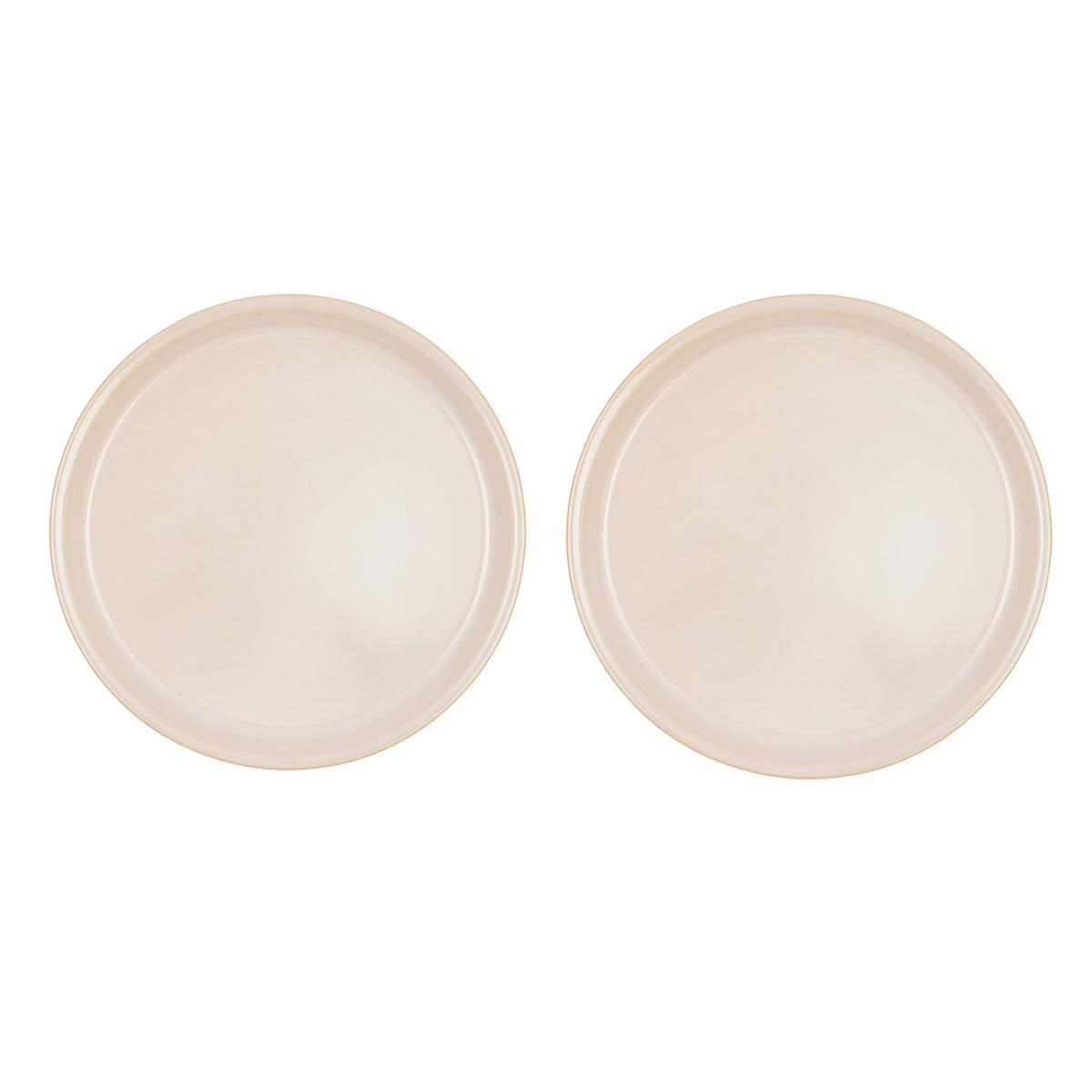 2x Yuka Dinner plate Terracotta Cream 0
