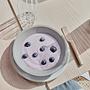 2x Yuka Dinner plate Terracotta Cream 2